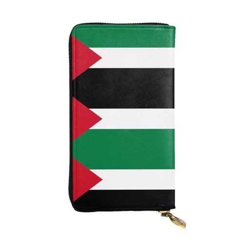 WXXWXD Flagge des Staates Palästina bedruckte lange Clutch-Geldbörse: leicht, langlebig und bequem für lässige Münzen und Karten WXXWXD Flagge des Staates Palästina bedruckte lange Clutch-Geldbörse: leicht, langlebig und bequem für lässige Münzen und Karten von WXXWXD