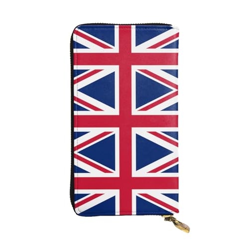 WXXWXD Lange Clutch mit britischer Flagge: leicht, langlebig und bequem für lässige Münzen und Karten WXXWXD Lange Clutch mit britischer Flagge: leicht, langlebig und bequem für lässige Münzen und Karten von WXXWXD