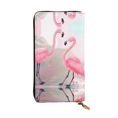 WXXWXD Love Flamingo Printed Long Clutch Wallet: lightweight, durable, and comfortable for Casual Coins and Cards WXXWXD Love Flamingo Printed Long Clutch Wallet: lightweight, durable, and comfortable for Casual Coins and Cards von WXXWXD
