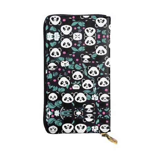 WXXWXD Panda Cute Face Printed Long Clutch Wallet: Lightweight, Durable, and Comfortable for Casual Coins and Cards WXXWXD Panda Cute Face Printed Long Clutch Wallet: Lightweight, Durable, and Comfortable for Casual Coins and Cards von WXXWXD