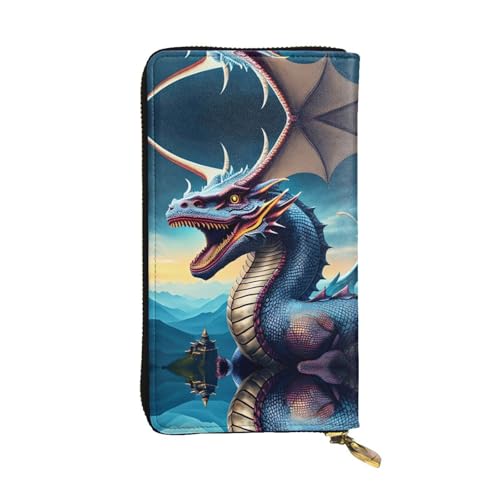 WXXWXD Roaring Dragon Printed Long Clutch Wallet: lightweight, durable, and comfortable for Casual Coins and Cards von WXXWXD