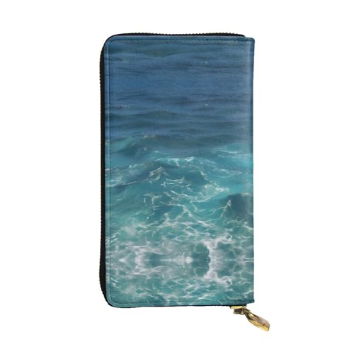 WXXWXD The Deep Ocean Printed Long Clutch Wallet: lightweight, durable, and comfortable for Casual Coins and Cards von WXXWXD