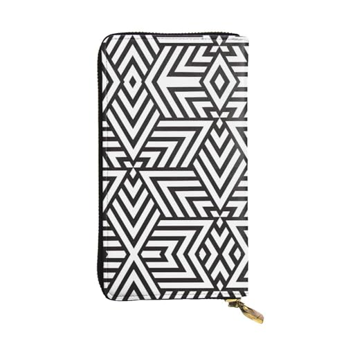 WXXWXD printidea Bedruckte lange Clutch-Geldbörse: leicht, langlebig und bequem für lässige Münzen und Karten von WXXWXD