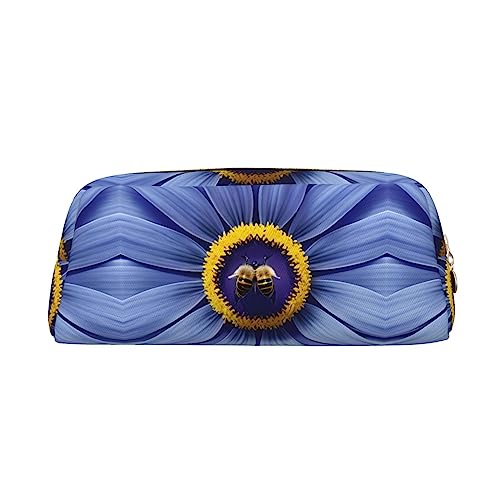 WXZYFP Das Federmäppchen ist aus gekreuztem Leder (PVC), Futter aus 100 % Polyester und Vollsiebdruck von WXZYFP