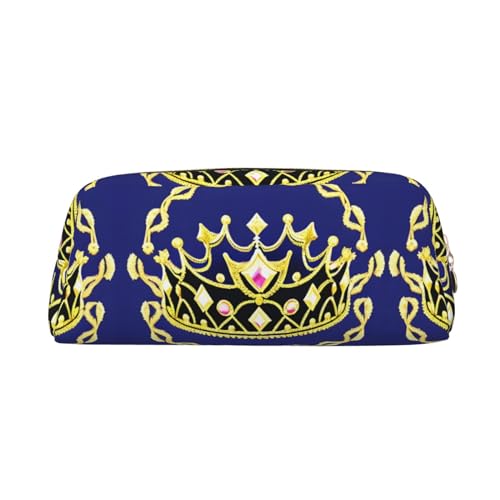 WXZYFP Fantasy Tiara: Das Federmäppchen besteht aus quernarbigem Leder (PVC), Futter aus 100 % Polyester und Vollsiebdruck von WXZYFP