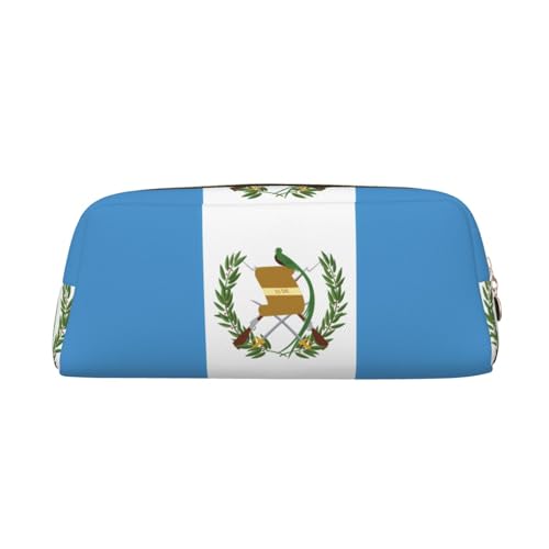 WXZYFP Flagge von Guatemala. Das Federmäppchen besteht aus gekreuztem Leder (PVC), Futter aus 100 % Polyester und Vollsiebdruck von WXZYFP