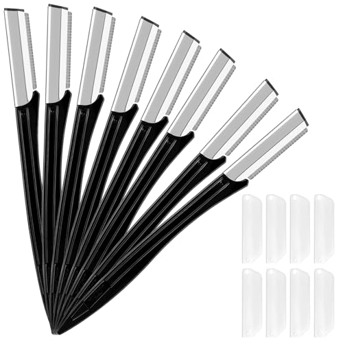 Augenbrauenrasierer, 8 Stück Augenbrauen Rasierer Trimmer Gesichtsrasierer für Frauen Face Razor Augenbrauen Messer Gesichtshaarentferner für Damen Herren Make-up von WY LIGHTING LEVEL