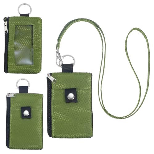 Brustbeutel mit RFID Schutz Anti-Diebstahl Unisex Reisegeldbeutel Wasserdicht Umhängebeutel Tasche Weicher Kleine Brusttasche Mini Umhängetasche für Herren Damen Kreditkarten Münzen Geld (Olivgrün) von WY LIGHTING LEVEL