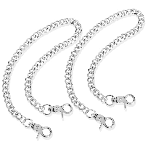 2 Stück Halloween Hip-Hop-Hosenkette Robuste Schlüsselkette Geldbörsenkette Metall Wallet Chain Punk Gothic Schlüsselanhänger Schlüsselanhänger für Jeans Trucker Biker Geldbörse Schlüssel Weihnachten von WY LIGHTING LEVEL