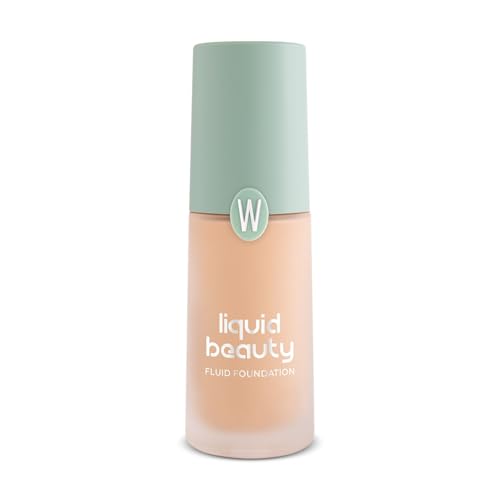 WYCON Cosmetics Liquid Beauty Foundation, flüssig, Satin, Concealer für den Teint, Augenringe mit natürlicher Abdeckung – 02 Sand von WYCON cosmetics