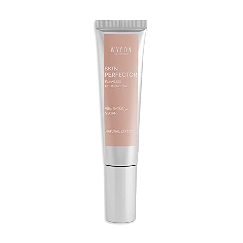 WYCON Cosmetics Skin Perfect Foundation Vegane Foundation mit Aloe-Extrakt, Kurkuma und Rosmarin-Extrakt - 28 ml (N30) von WYCON cosmetics