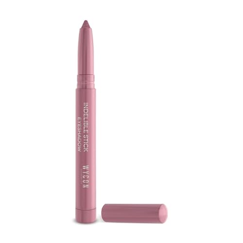 WYCON cosmetics INDELIBLE STICK EYESHADOW - Stylo Waterproof, Lidschatten Augen Finish matt oder seidenmatt, langanhaltend, cremiger Eyeliner im Stick - 116 Soft Pink von WYCON cosmetics