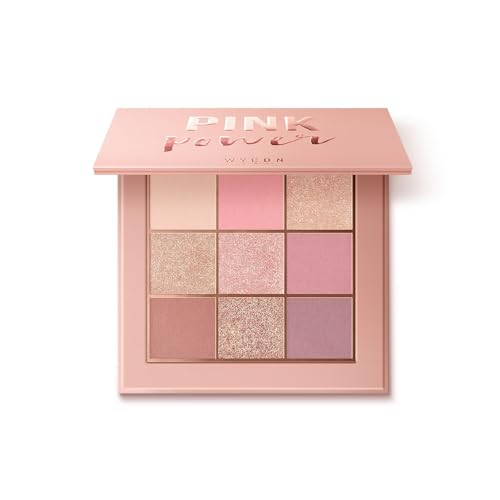 WYCON cosmetics Pink Power Eyeshadow Palette mit 9 Lidschatten in matter und schimmernder Textur von WYCON cosmetics