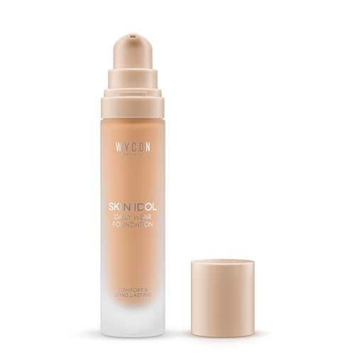 WYCON cosmetics SKIN IDOL LIQUID FOUNDATION Liquid Long Lasting Foundation mit leichter und gleichmäßiger Textur N35 von WYCON cosmetics