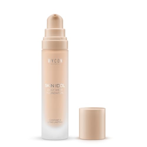 WYCON cosmetics SKIN IDOL LIQUID FOUNDATION Liquid Long Lasting Foundation mit leichter und gleichmäßiger Textur NC10 von WYCON cosmetics