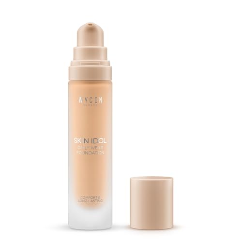 WYCON cosmetics SKIN IDOL LIQUID FOUNDATION Flüssige Foundation Longlasting mit leichter und gleichmäßiger Textur NW20 von WYCON cosmetics