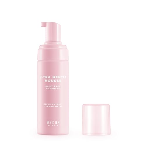 WYCON cosmetics ULTRA GENTLE - Make-up Entferner Gesicht Augen Mousse Reiniger für trockene und empfindliche Haut mit Zitronenwasser Orangenblüten Melone von WYCON cosmetics