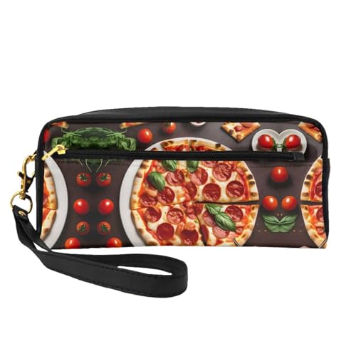 Kleine Kosmetiktasche für Pizza, Lebensmittel, tragbar, niedlich, Reise-Make-up-Tasche für Damen, Make-up-Pinsel-Organizer-Tasche, Schwarz , Einheitsgröße, Kosmetiktasche Kleine Kosmetiktasche für Pizza, Lebensmittel, tragbar, niedlich, Reise-Make-up-Tasche für Damen, Make-up-Pinsel-Organizer-Tasche, Schwarz , Einheitsgröße, Kosmetiktasche von WYCZHY