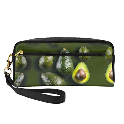 Kleine Kosmetiktasche mit Avocado-Früchten, tragbar, niedlich, Reise-Make-up-Tasche für Damen, Make-up-Pinsel-Organizer-Tasche, Schwarz , Einheitsgröße, Kosmetiktasche Kleine Kosmetiktasche mit Avocado-Früchten, tragbar, niedlich, Reise-Make-up-Tasche für Damen, Make-up-Pinsel-Organizer-Tasche, Schwarz , Einheitsgröße, Kosmetiktasche von WYCZHY