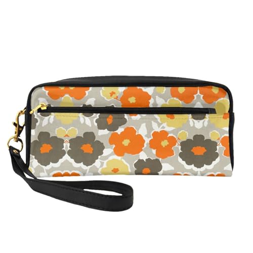 Kleine Kosmetiktasche mit Blumenmuster, tragbar, niedlich, Reise-Make-up-Tasche für Damen, Make-up-Pinsel-Organizer-Tasche, Schwarz , Einheitsgröße, Kosmetiktasche Kleine Kosmetiktasche mit Blumenmuster, tragbar, niedlich, Reise-Make-up-Tasche für Damen, Make-up-Pinsel-Organizer-Tasche, Schwarz , Einheitsgröße, Kosmetiktasche von WYCZHY