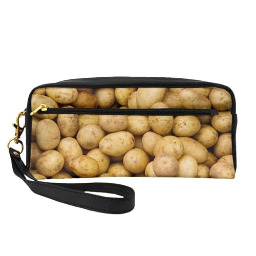 Kleine Kosmetiktasche mit Gartenkartoffeln, tragbar, niedlich, Reise-Make-up-Tasche für Damen, Make-up-Pinsel-Organizer-Tasche, Schwarz , Einheitsgröße, Kosmetiktasche Kleine Kosmetiktasche mit Gartenkartoffeln, tragbar, niedlich, Reise-Make-up-Tasche für Damen, Make-up-Pinsel-Organizer-Tasche, Schwarz , Einheitsgröße, Kosmetiktasche von WYCZHY