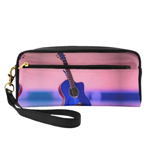 Kleine Kosmetiktasche mit blauer Musik, tragbar, niedlich, Reise-Make-up-Tasche für Damen, Make-up-Pinsel-Organizer-Tasche, Schwarz , Einheitsgröße, Kosmetiktasche Kleine Kosmetiktasche mit blauer Musik, tragbar, niedlich, Reise-Make-up-Tasche für Damen, Make-up-Pinsel-Organizer-Tasche, Schwarz , Einheitsgröße, Kosmetiktasche von WYCZHY