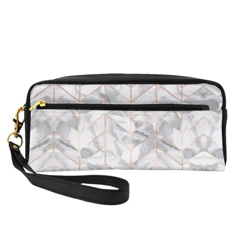 Kleine Kosmetiktasche mit rotgoldenem Marmor-Design, tragbar, niedlich, Reise-Make-up-Tasche für Damen, Make-up-Pinsel-Organizer-Tasche, Schwarz , Einheitsgröße, Kosmetiktasche Kleine Kosmetiktasche mit rotgoldenem Marmor-Design, tragbar, niedlich, Reise-Make-up-Tasche für Damen, Make-up-Pinsel-Organizer-Tasche, Schwarz , Einheitsgröße, Kosmetiktasche von WYCZHY