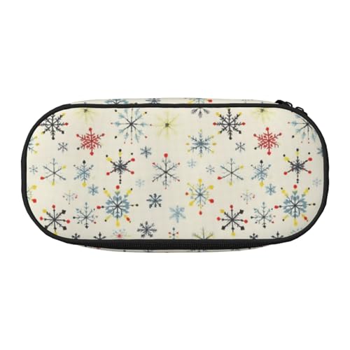 WYCZHY Federmäppchen mit geometrischem Muster, hohe Kapazität, Federmäppchen, Organizer, Federmäppchen, ästhetisches Zubehör für Erwachsene, Schwarz , Einheitsgröße, Taschen-Organizer von WYCZHY