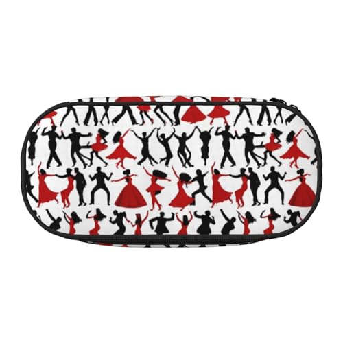 WYCZHY Federmäppchen mit hoher Kapazität, Federmäppchen, Organizer, Federmäppchen, ästhetisches Zubehör für Erwachsene, Schwarz , Einheitsgröße, Taschen-Organizer von WYCZHY