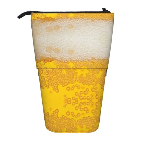 WYCZHY Niedliches Federmäppchen aus Bierschaumstoff, geräumige Bleistiftbeutel, Stifte-Tasche für Arbeit, Büro, Künstler, Schwarz , Einheitsgröße, Taschen-Organizer WYCZHY Niedliches Federmäppchen aus Bierschaumstoff, geräumige Bleistiftbeutel, Stifte-Tasche für Arbeit, Büro, Künstler, Schwarz , Einheitsgröße, Taschen-Organizer von WYCZHY