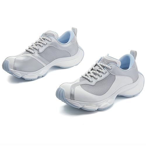 WYGGD Damenmode Oxford Retro-Sneaker - Lässige Schnürschuhe, leichte, atmungsaktive Frühlings- und Herbst-Sneaker mit farblich passendem Trend, vielseitige Flats,White-38 WYGGD Damenmode Oxford Retro-Sneaker - Lässige Schnürschuhe, leichte, atmungsaktive Frühlings- und Herbst-Sneaker mit farblich passendem Trend, vielseitige Flats,White-38 von WYGGD