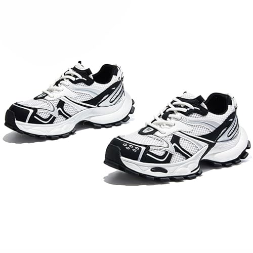 WYGGD Modische Oxford-Sneaker Für Damen – Lässige Schnürschuhe, Leicht, Superweich, Für Frühling Und Herbst, Mit Farblich Passendem Trend, Vielseitige Flache Schuhe,Black-39 WYGGD Modische Oxford-Sneaker Für Damen – Lässige Schnürschuhe, Leicht, Superweich, Für Frühling Und Herbst, Mit Farblich Passendem Trend, Vielseitige Flache Schuhe,Black-39 von WYGGD