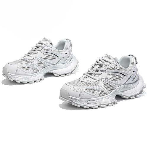 WYGGD Modische Oxford-Sneaker Für Damen – Lässige Schnürschuhe, Leicht, Superweich, Für Frühling Und Herbst, Mit Farblich Passendem Trend, Vielseitige Flache Schuhe,Grey-38 WYGGD Modische Oxford-Sneaker Für Damen – Lässige Schnürschuhe, Leicht, Superweich, Für Frühling Und Herbst, Mit Farblich Passendem Trend, Vielseitige Flache Schuhe,Grey-38 von WYGGD