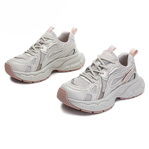 WYGGD Modische Oxford-Sneaker Für Damen – Lässige Schnürschuhe, Leicht, Superweich, Für Frühling Und Herbst, Mit Farblich Passendem Trend, Vielseitige Flache Schuhe,Pink-37 WYGGD Modische Oxford-Sneaker Für Damen – Lässige Schnürschuhe, Leicht, Superweich, Für Frühling Und Herbst, Mit Farblich Passendem Trend, Vielseitige Flache Schuhe,Pink-37 von WYGGD