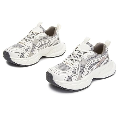 WYGGD Modische Oxford-Sneaker Für Damen – Lässige Schnürschuhe, Leicht, Superweich, Für Frühling Und Herbst, Mit Farblich Passendem Trend, Vielseitige Flache Schuhe,White-38 WYGGD Modische Oxford-Sneaker Für Damen – Lässige Schnürschuhe, Leicht, Superweich, Für Frühling Und Herbst, Mit Farblich Passendem Trend, Vielseitige Flache Schuhe,White-38 von WYGGD