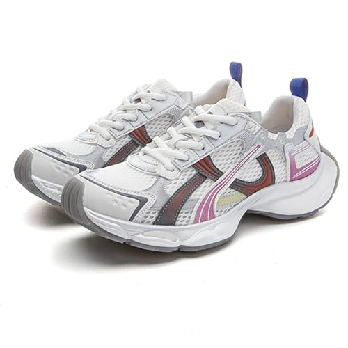 WYGGD Modische Sneaker Für Damen – Lässige Schnürschuhe, Leicht, Atmungsaktiv, Für Frühling Und Herbst, Oxford-Sneaker Mit Farblich Passendem Trend, Vielseitige Flache Schuhe,Color-36 WYGGD Modische Sneaker Für Damen – Lässige Schnürschuhe, Leicht, Atmungsaktiv, Für Frühling Und Herbst, Oxford-Sneaker Mit Farblich Passendem Trend, Vielseitige Flache Schuhe,Color-36 von WYGGD