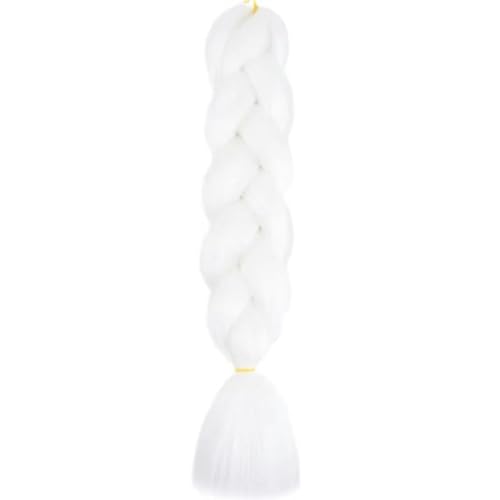 24 Zoll Jumbo Braids Extensions Synthetisches Flechthaar Afro Ombre Farbe Haar für Kinder Braid-60-24inches von WYLZBA