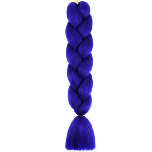 24 Zoll Jumbo Braids Extensions Synthetisches Flechthaar Afro Ombre Farbe Haar für Kinder Braid-A29-24inches von WYLZBA