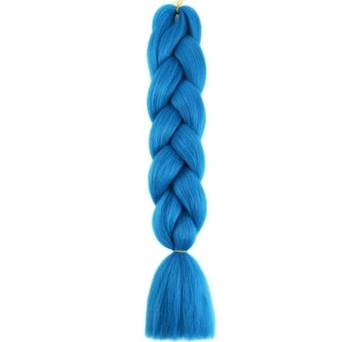 24 Zoll Jumbo Braids Extensions Synthetisches Flechthaar Afro Ombre Farbe Haar für Kinder Braid-A30-24inches von WYLZBA