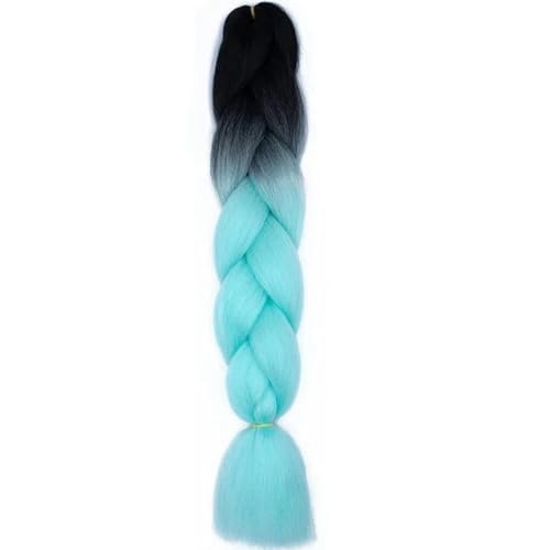 24 Zoll Jumbo Braids Extensions Synthetisches Flechthaar Afro Ombre Farbe Haar für Kinder Braid-B16-24inches 24 Zoll Jumbo Braids Extensions Synthetisches Flechthaar Afro Ombre Farbe Haar für Kinder Braid-B16-24inches von WYLZBA