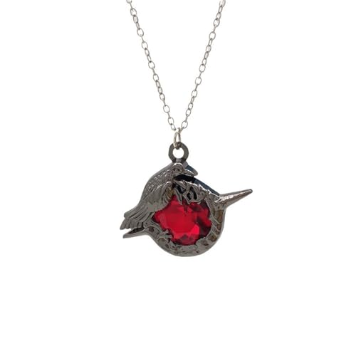 WYLZLKX Modische Anstecknadel mit raffinierten Krähenmotiven, kontrastierendes Accessoire, 2.57cm/1.01inch, Metall WYLZLKX Modische Anstecknadel mit raffinierten Krähenmotiven, kontrastierendes Accessoire, 2.57cm/1.01inch, Metall von WYLZLKX