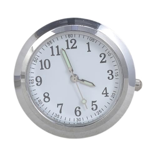 WYLZLKX Runde Legierung Krankenschwester Uhr Gesicht Zubehör Prüfung Timing Tool für Krankenhaus Studenten und Prüfung Timing Taschenuhr, weiß, Approx.3x3cm/1.18x1.18inch von WYLZLKX