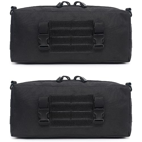 WYNEX Tactical Increment Molle Pouch, vertikale EDC Utility Pouches Schultertasche Militär Mehrzweck Große Kapazität mit Schultergurt Wasserdichtes Zubehör Modulares Design von WYNEX