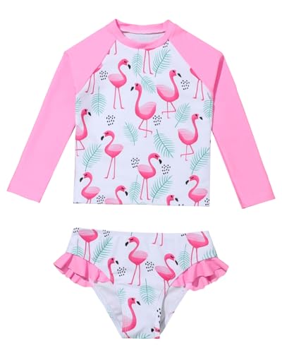WYTbaby Badeanzug Mädchen Uv Badebekleidung Zweiteile Langarm Schwimmanzug Sets Kinder Mädchen 7-8 Jahre WYTbaby Badeanzug Mädchen Uv Badebekleidung Zweiteile Langarm Schwimmanzug Sets Kinder Mädchen 7-8 Jahre von WYTbaby