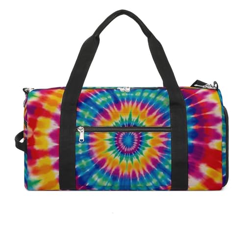 Reisetasche, Sporttasche, Batik-Muster, Sporttasche, Turnbeutel mit Schuhfach, Batik-Muster, Einheitsgröße, Batikmuster, Einheitsgröße Reisetasche, Sporttasche, Batik-Muster, Sporttasche, Turnbeutel mit Schuhfach, Batik-Muster, Einheitsgröße, Batikmuster, Einheitsgröße von WYUSPGK