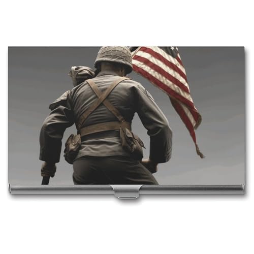 WYUSPGK Visitenkartenetui aus Metall, Motiv: United States Marine, Visitenkartenhalter, Tasche für Männer und Frauen, XB0608021, United States Marine, Einheitsgröße, United States Marine, WYUSPGK Visitenkartenetui aus Metall, Motiv: United States Marine, Visitenkartenhalter, Tasche für Männer und Frauen, XB0608021, United States Marine, Einheitsgröße, United States Marine, von WYUSPGK