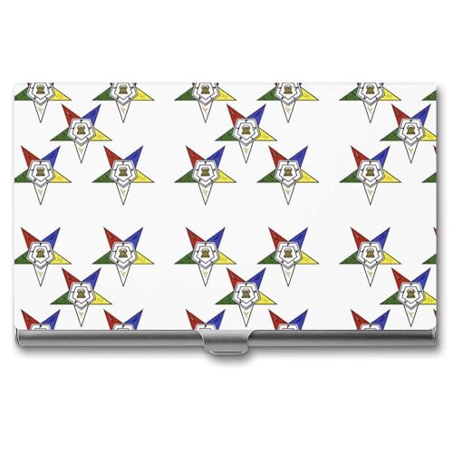 WYUSPGK Visitenkartenetui aus Metall, Sterne, Motiv: Oststerne, Visitenkartenhalter, Tasche für Männer und Frauen, XB0608021, Sterne Eastern Stars, Einheitsgröße, Sterne Oststerne, Einheitsgröße WYUSPGK Visitenkartenetui aus Metall, Sterne, Motiv: Oststerne, Visitenkartenhalter, Tasche für Männer und Frauen, XB0608021, Sterne Eastern Stars, Einheitsgröße, Sterne Oststerne, Einheitsgröße von WYUSPGK