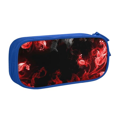 WYYDPPLK Abstraktes Federmäppchen mit Volldruck-Design, strapazierfähiges Oxford-Tuch, Federmäppchen für Schule, Büro und Reisen, Aufbewahrungstasche mit mehreren Fächern für Stifte, Make-up und von WYYDPPLK