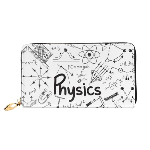 WYYDPPLK Art Libellen-Print Deluxe Leder lange Clutch Geldbörse - Volldruck, doppelseitig, langlebig mit überlegener Speicherkapazität, Physikdruck, Einheitsgröße von WYYDPPLK