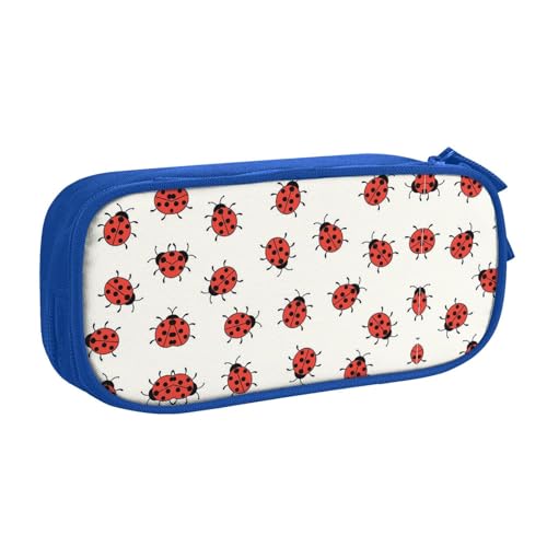 WYYDPPLK Federmäppchen mit unendlichem gesprenkeltem Muster mit Volldruck-Design, strapazierfähiges Oxford-Tuch, Federmäppchen für Schule, Büro und Reisen, Aufbewahrungstasche mit mehreren Taschen für von WYYDPPLK